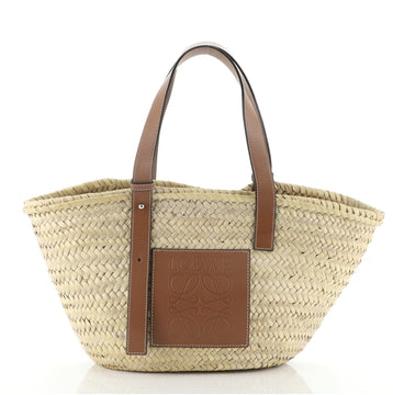 Loewe Basket Tote Raffia Medium