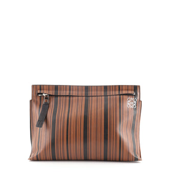 Loewe T Pouch Printed Leather