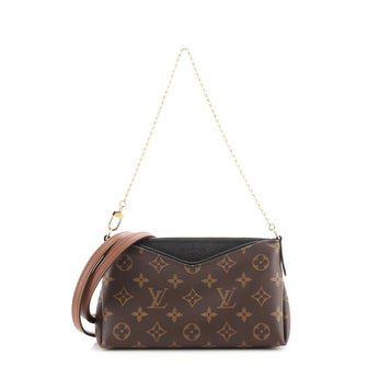 Louis Vuitton Pallas Clutch Monogram Canvas