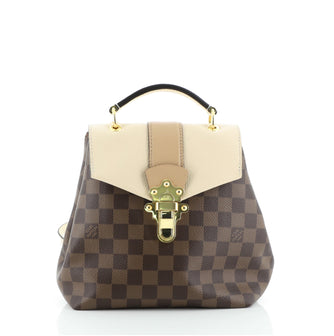 Louis Vuitton Clapton Backpack Damier and Leather