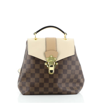 Louis Vuitton Clapton Backpack Damier and Leather