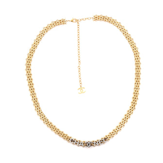 Chanel CC Logo Reissue Chain Belt Metal with Crystal