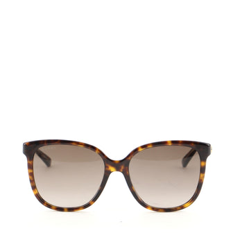 Gucci Havana Wayfarer Sunglasses Acetate