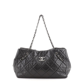 Chanel Cells Tote Quilted Caviar Medium