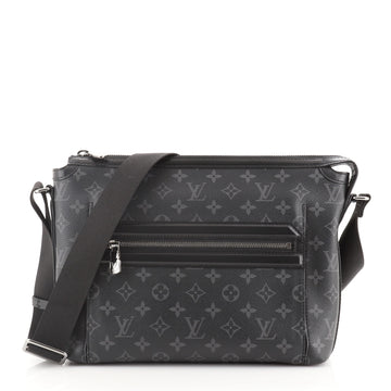 Louis Vuitton Odyssey Messenger Bag Monogram Eclipse Canvas PM