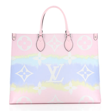 Louis Vuitton OnTheGo Tote Limited Edition Escale Monogram Giant GM