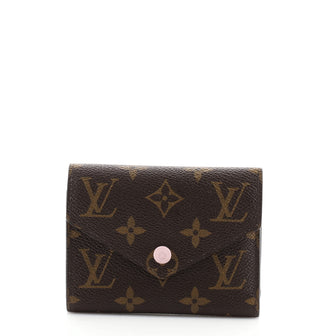 Louis Vuitton Compact Victorine Wallet Monogram Canvas