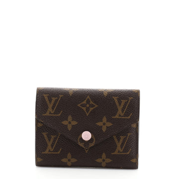 Louis Vuitton Compact Victorine Wallet Monogram Canvas