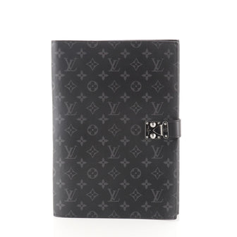Louis Vuitton Franck Folder Monogram Eclipse Canvas