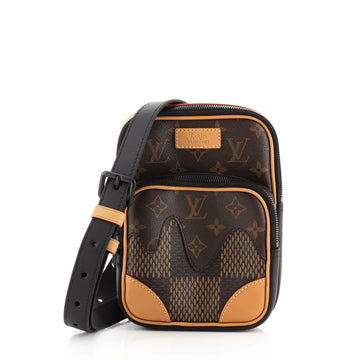Louis Vuitton Nigo Amazone Sling Bag Limited Edition Giant Damier and Monogram Canvas