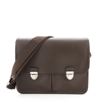 Louis Vuitton Alexei Messenger Bag Taiga Leather