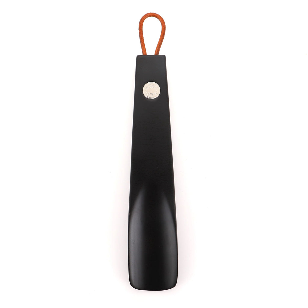 Hermes Shoe Horn Laquered Wood Black 669322