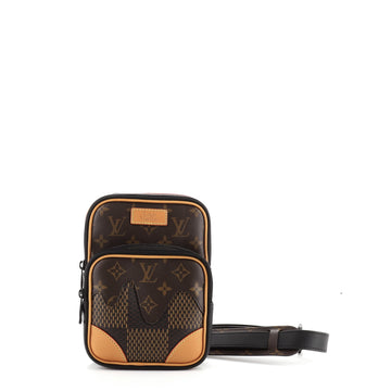 Louis Vuitton Nigo Amazone Sling Bag Limited Edition Giant Damier and Monogram Canvas
