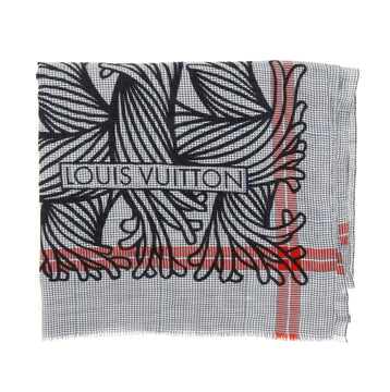 Louis Vuitton Nemeth Stole Printed Wool and Silk