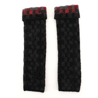 Chanel CC Arm Warmers Knit Wool