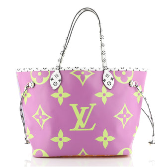 Louis Vuitton Neverfull NM Tote Limited Edition Colored Monogram Giant MM