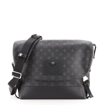 Louis Vuitton Voyager Messenger Bag Monogram Eclipse Canvas MM