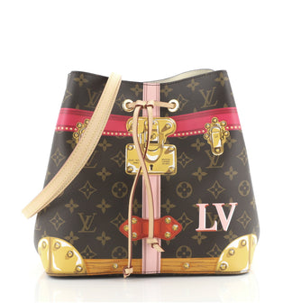 Louis Vuitton NeoNoe Handbag Limited Edition Summer Trunks Monogram Canvas
