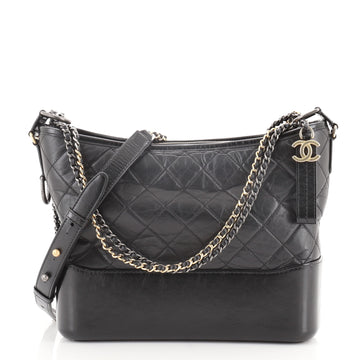 Chanel Gabrielle Hobo Quilted Aged Calfskin Medium