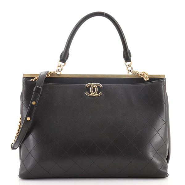 Chanel 2020 Coco Luxe Tote - Black Totes, Handbags - CHA905968
