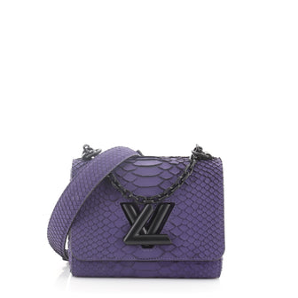 Louis Vuitton Twist Handbag Python PM