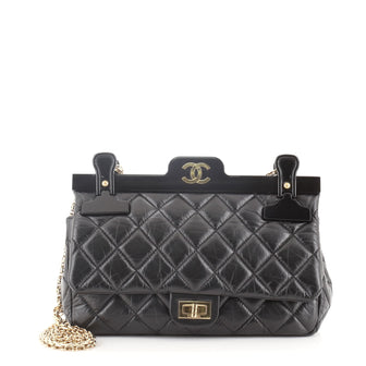 Chanel Reissue 2.55 Hanger Flap Bag Quilted Aged Calfskin 225