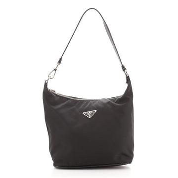 Prada Zip Shoulder Bag Tessuto Small