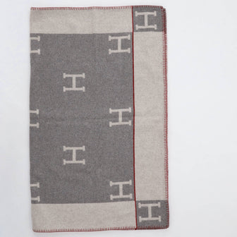 Hermes Avalon Throw Blanket Wool and Cashmere