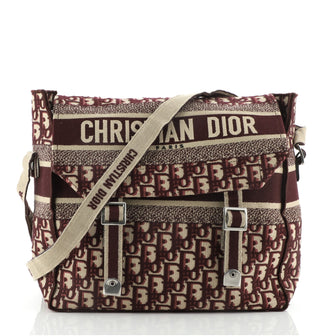Christian Dior Diorcamp Messenger Bag Oblique Canvas