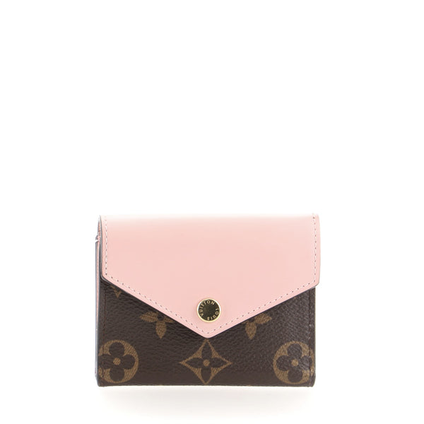 Zoe Wallet Monogram Canvas and Leather
