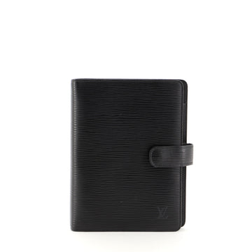 Louis Vuitton Ring Agenda Cover Epi Leather MM
