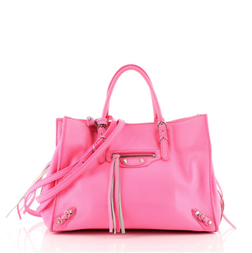 Balenciaga Papier A6 Zip Around Classic Studs Bag Leather