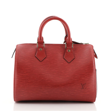 Louis Vuitton Speedy Handbag Epi Leather 25