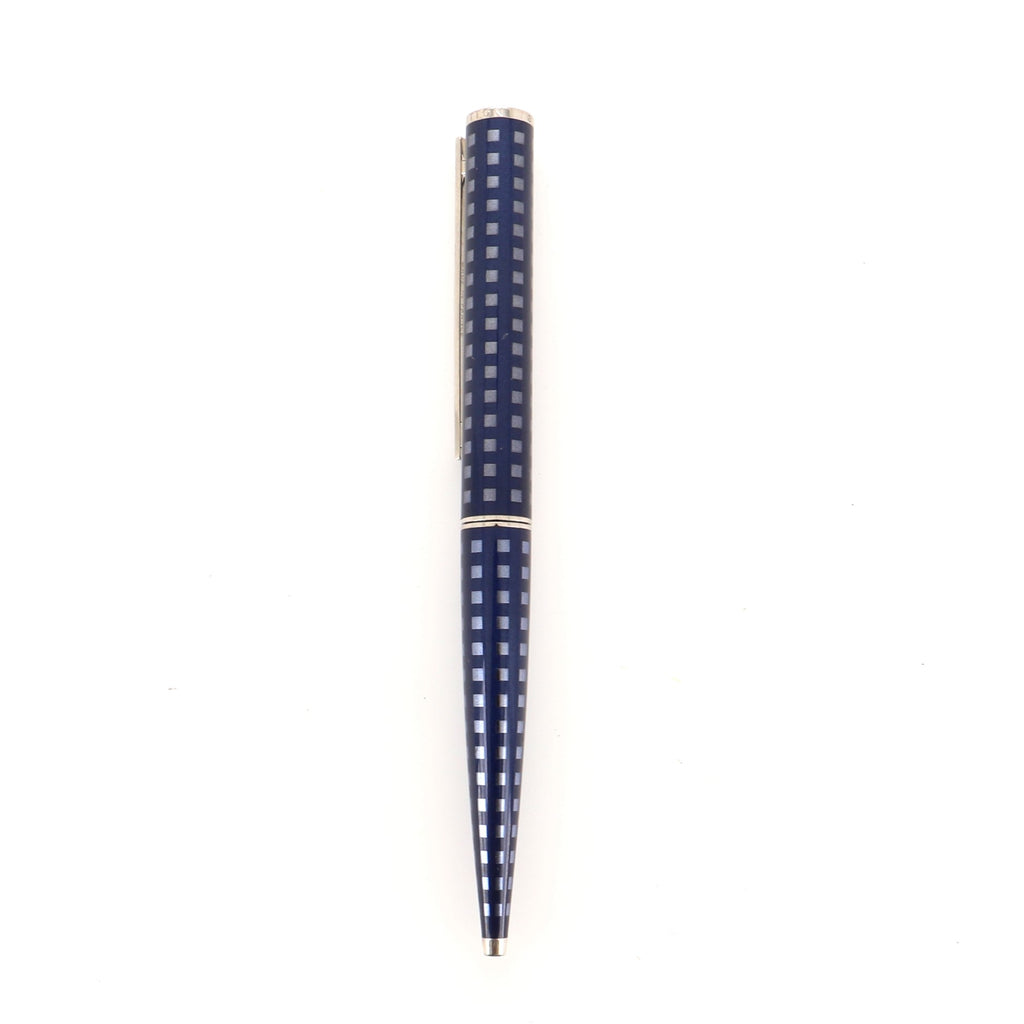 LOUIS VUITTON Cup. Ballpoint pen, blue rubber and metal,…