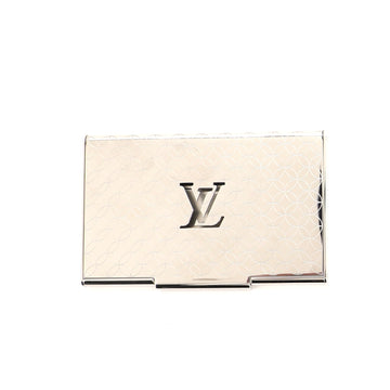 Louis Vuitton Champs Elysees Card Holder Engraved Metal