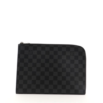 Louis Vuitton Zip Around Pochette Jour Damier Graphite PM