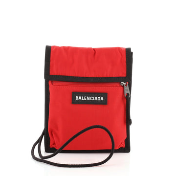 Balenciaga Explorer Strap Pouch Nylon Mini