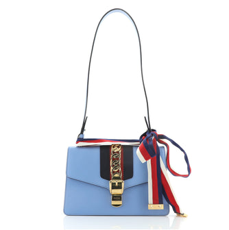 Gucci Sylvie Shoulder Bag Leather Small