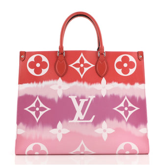 Louis Vuitton OnTheGo Tote Limited Edition Escale Monogram Giant GM