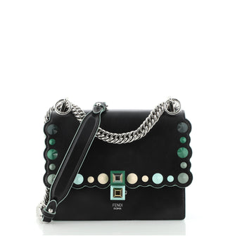 Fendi Kan I Bag Studded Leather Small