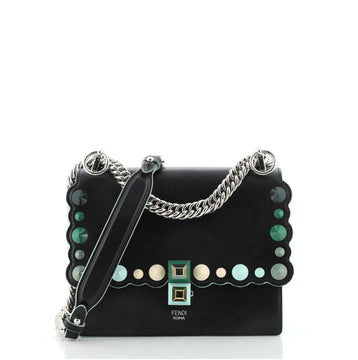 Fendi Kan I Bag Studded Leather Small