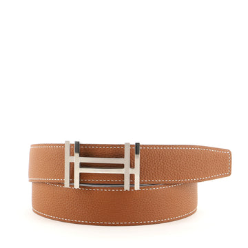 Hermes H Au Carre Reversible Belt Leather Medium