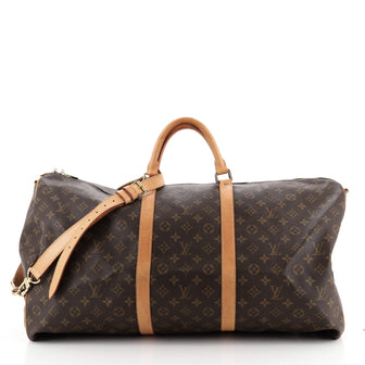 Louis Vuitton Keepall Bandouliere Bag Monogram Canvas 60