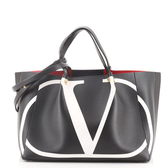 Valentino VLogo Escape Tote Leather Medium