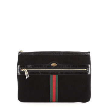 Gucci Ophidia Zip Pouch Suede Large