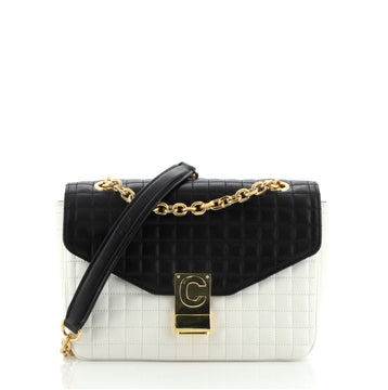 Celine C Bag Quilted Leather Medium