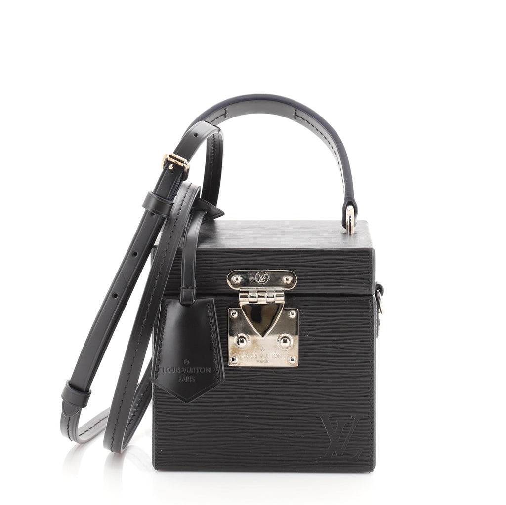 Louis Vuitton Bleecker Box NM Bag Epi Leather Black 66978271