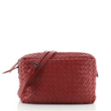Bottega Veneta Camera Crossbody Bag Intrecciato Nappa Small