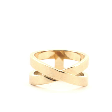 Hermes Bijouterie Fantaisie H Scarf Ring Metal