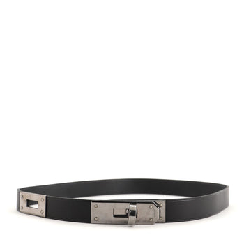 Hermes Kelly Choker Necklace Leather and Metal